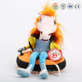 Meilleur jouet de cheval en peluche et zèbre en peluche en Chine ICTI usine